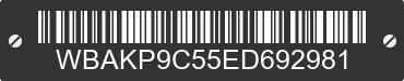 2014 BMW 550i WBAKP9C55ED692981 VIN decoded