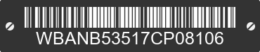 2007 BMW 550i WBANB53517CP08106 VIN decoded