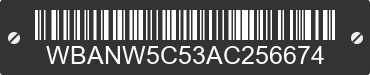 2010 BMW 550i WBANW5C53AC256674 VIN decoded