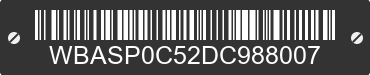 2013 BMW 550i WBASP0C52DC988007 VIN decoded