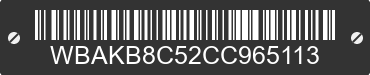 2012 BMW 750Li, Alpina B7 WBAKB8C52CC965113 VIN decoded