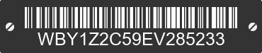 2014 BMW i3 WBY1Z2C59EV285233 VIN decoded