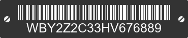2017 BMW i8 WBY2Z2C33HV676889 VIN decoded