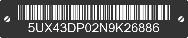 2022 BMW X3 5UX43DP02N9K26886 VIN decoded