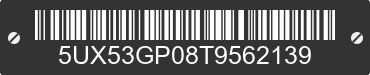 2026 BMW X3 5UX53GP08T9562139 VIN decoded
