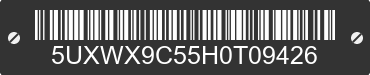 2017 BMW X3 5UXWX9C55H0T09426 VIN decoded