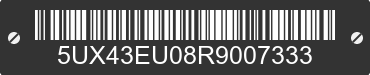 2024 BMW X5 5UX43EU08R9007333 VIN decoded