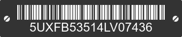 2004 BMW X5 5UXFB53514LV07436 VIN decoded