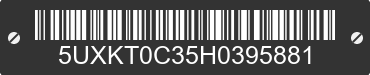 2017 BMW X5 5UXKT0C35H0395881 VIN decoded