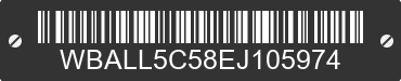 2014 BMW Z4 WBALL5C58EJ105974 VIN decoded