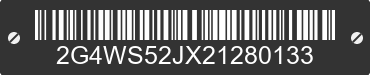 2002 BUICK Century 2G4WS52JX21280133 VIN decoded