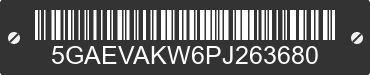 2023 BUICK Enclave 5GAEVAKW6PJ263680 VIN decoded
