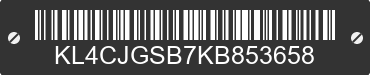 2019 BUICK Encore KL4CJGSB7KB853658 VIN decoded