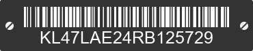2024 BUICK Envista KL47LAE24RB125729 VIN decoded