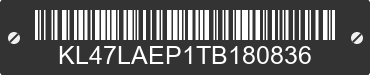 2026 BUICK Envista KL47LAEP1TB180836 VIN decoded