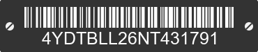 2022 BULLET Bullet 4YDTBLL26NT431791 VIN decoded