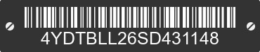 2025 BULLET Bullet 4YDTBLL26SD431148 VIN decoded