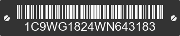 2028 C & C TRAILERS C & C Trailers, Inc. 1C9WG1824WN643183 VIN decoded