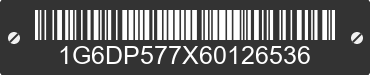 2006 CADILLAC CTS 1G6DP577X60126536 VIN decoded