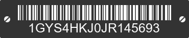 2018 CADILLAC Escalade ESV 1GYS4HKJ0JR145693 VIN decoded