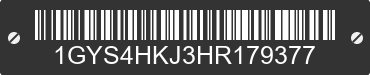 2017 CADILLAC Escalade ESV 1GYS4HKJ3HR179377 VIN decoded