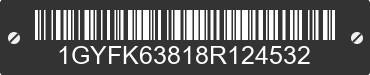 2008 CADILLAC Escalade 1GYFK63818R124532 VIN decoded