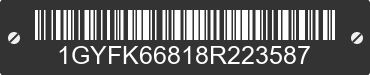 2008 CADILLAC Escalade 1GYFK66818R223587 VIN decoded