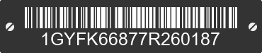 2007 CADILLAC Escalade 1GYFK66877R260187 VIN decoded