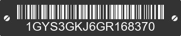 2016 CADILLAC Escalade 1GYS3GKJ6GR168370 VIN decoded