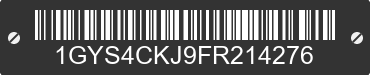 2015 CADILLAC Escalade 1GYS4CKJ9FR214276 VIN decoded