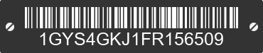 2015 CADILLAC Escalade 1GYS4GKJ1FR156509 VIN decoded