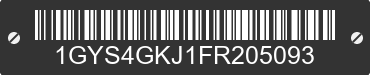 2015 CADILLAC Escalade 1GYS4GKJ1FR205093 VIN decoded