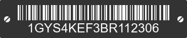 2011 CADILLAC Escalade 1GYS4KEF3BR112306 VIN decoded