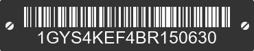 2011 CADILLAC Escalade 1GYS4KEF4BR150630 VIN decoded