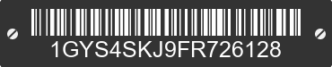 2015 CADILLAC Escalade 1GYS4SKJ9FR726128 VIN decoded
