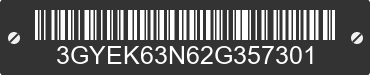 2002 CADILLAC Escalade 3GYEK63N62G357301 VIN decoded