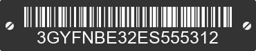 2014 CADILLAC SRX 3GYFNBE32ES555312 VIN decoded
