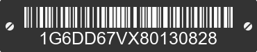 2008 CADILLAC STS 1G6DD67VX80130828 VIN decoded