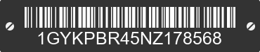 2022 CADILLAC XT6 1GYKPBR45NZ178568 VIN decoded