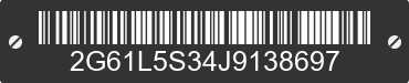 2018 CADILLAC XTS 2G61L5S34J9138697 VIN decoded