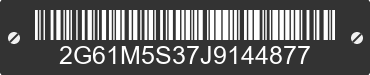 2018 CADILLAC XTS 2G61M5S37J9144877 VIN decoded