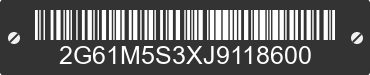 2018 CADILLAC XTS 2G61M5S3XJ9118600 VIN decoded