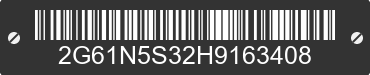 2017 CADILLAC XTS 2G61N5S32H9163408 VIN decoded