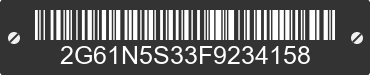 2015 CADILLAC XTS 2G61N5S33F9234158 VIN decoded