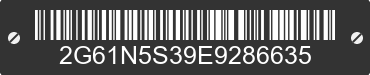 2014 CADILLAC XTS 2G61N5S39E9286635 VIN decoded