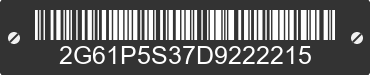 2013 CADILLAC XTS 2G61P5S37D9222215 VIN decoded