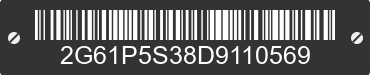 2013 CADILLAC XTS 2G61P5S38D9110569 VIN decoded