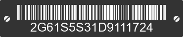 2013 CADILLAC XTS 2G61S5S31D9111724 VIN decoded