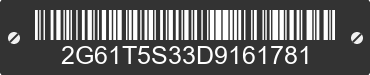2013 CADILLAC XTS 2G61T5S33D9161781 VIN decoded