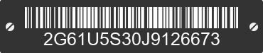 2018 CADILLAC XTS 2G61U5S30J9126673 VIN decoded